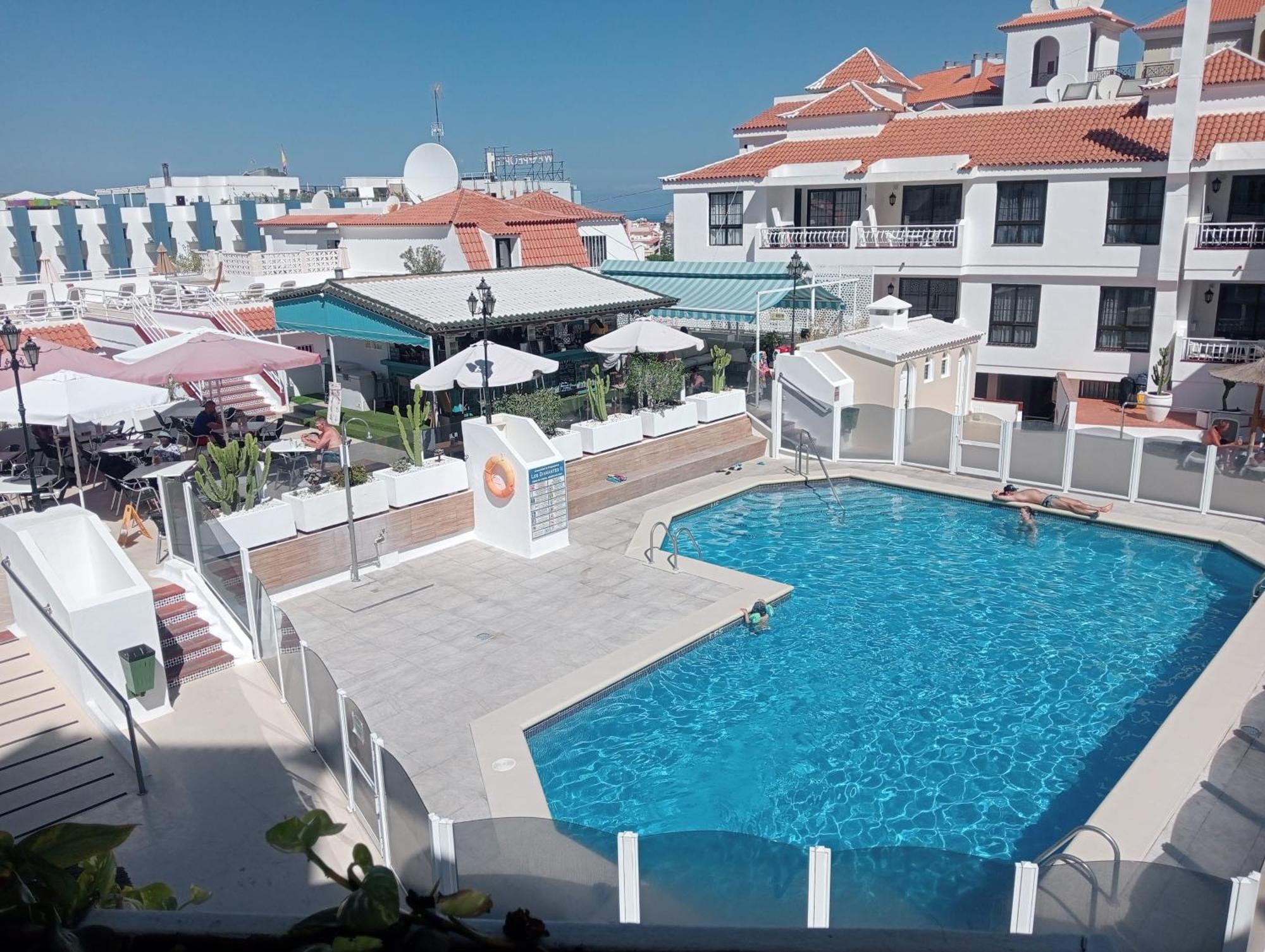 Greatly Located Apartment With Heated Pool, Los Cristianos ลอส กริสเตียนอส ภายนอก รูปภาพ